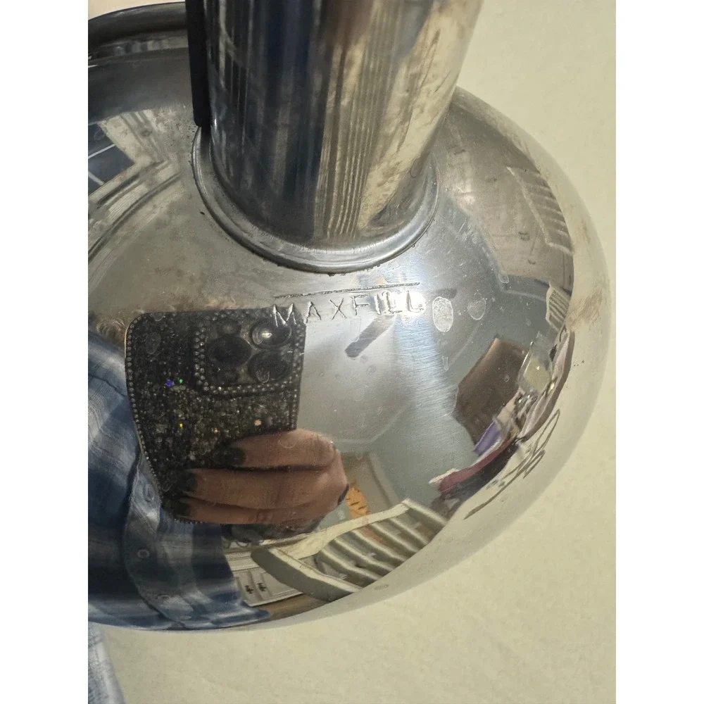 KitchenAid Stainless Steel Whistling Kettle 2 Quart 1.9L Black Handle‎